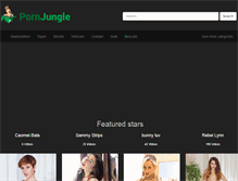 Tablet Screenshot of pornjungle.net